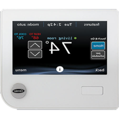 Carrier SYSTXCCWIC01-B Smart Thermostat.